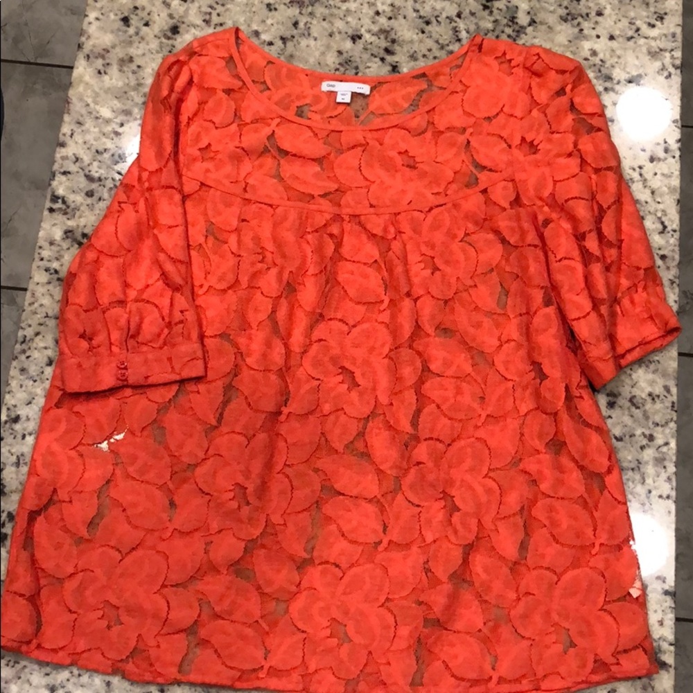 Orange top